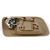 Rear Left/Right Pair Inside Interior Inner Door Handle Beige/Tan Chrome Lever PT Auto Warehouse HO-2580ME-RP Rear Left/Right Pair Inside Interior Inner Door Handle Beige/Tan Chrome Lever PT Auto Warehouse HO-2580ME-RP